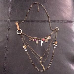 Multiple Charm Necklace